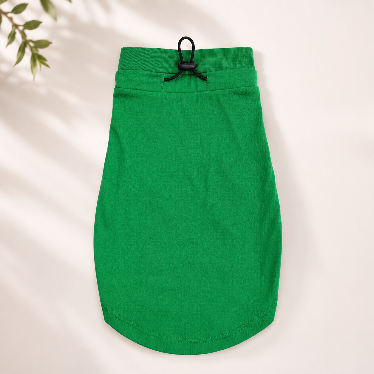 MowmyTails Kelly Green T-Shirt for Cats – Choose Your Sticker-Style
