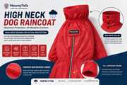 Mowmy Tails Fully-Covered Raincoat