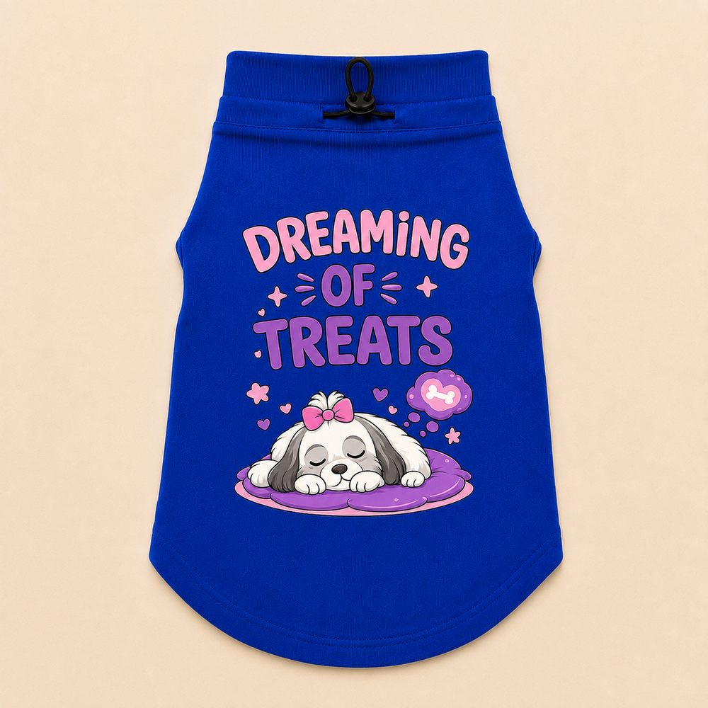 MowmyTails Royal Blue T-Shirt – Choose Your Sticker-Style