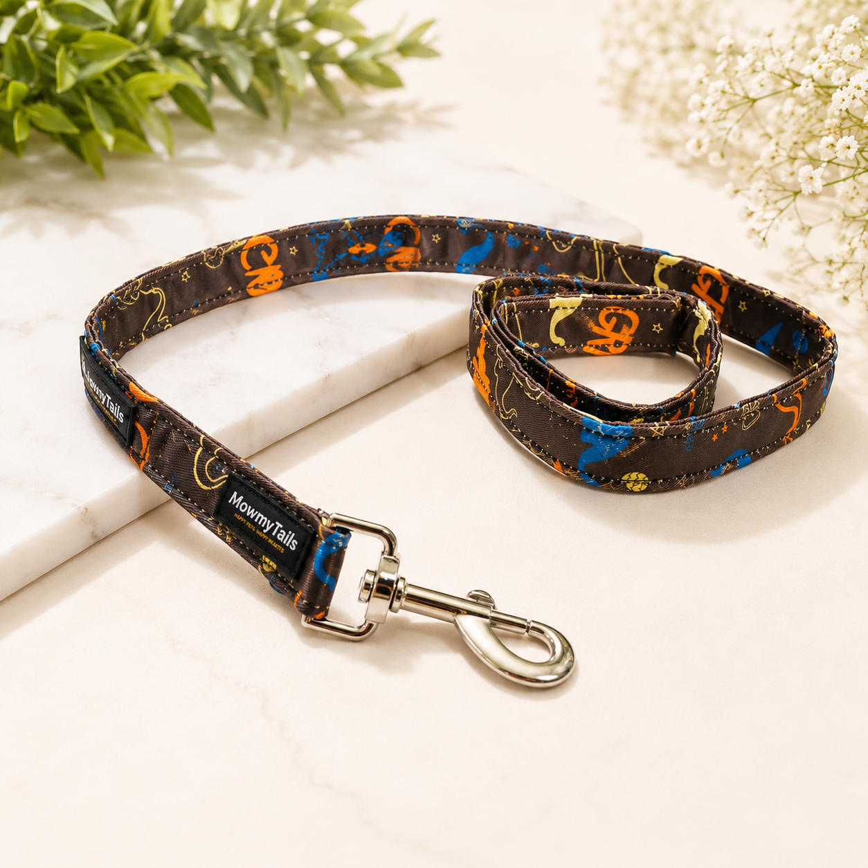 Mowmy Tails Explorer Leash - Dinosaur