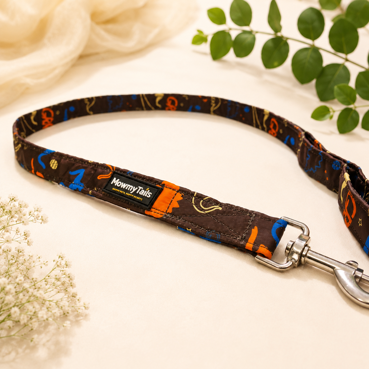 Mowmy Tails Explorer Leash - Dinosaur