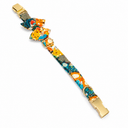 Mowmy Tails Luxe Bow-Tie Collar - Forest Friends