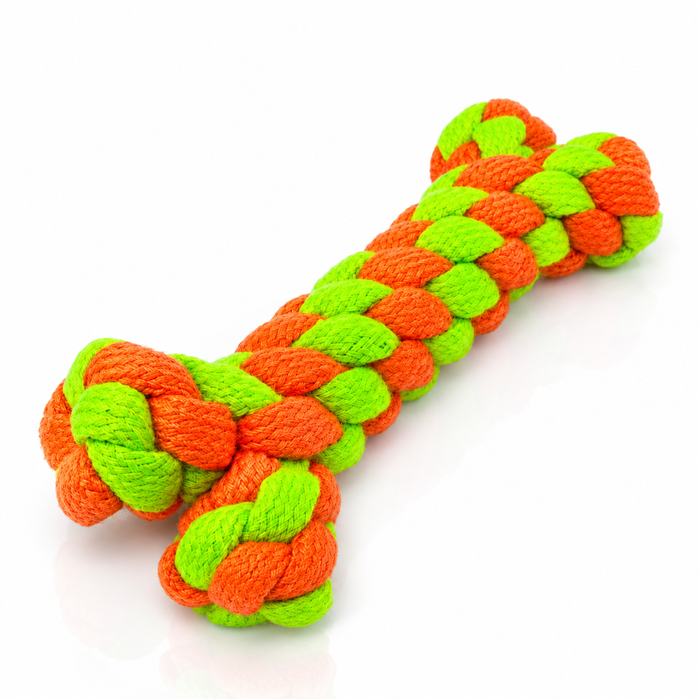 Mowmy Tails Rope Bone Toy