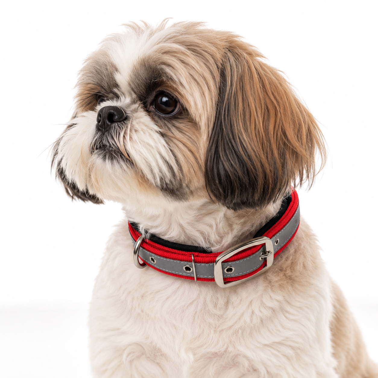 Mowmy Tails Premium Soft Padded Reflective Collar