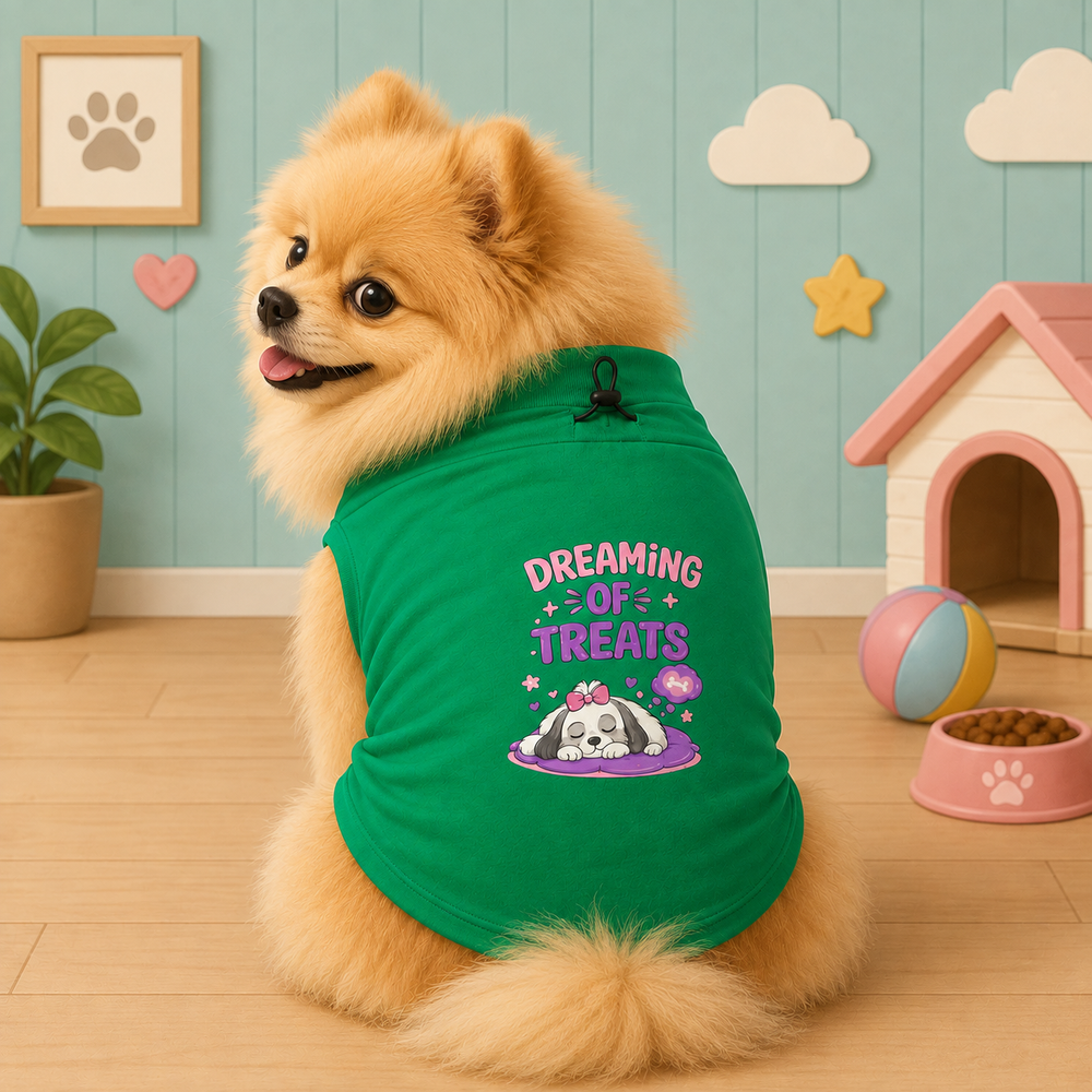 MowmyTails Emerald T-Shirt – Choose Your Sticker-Style