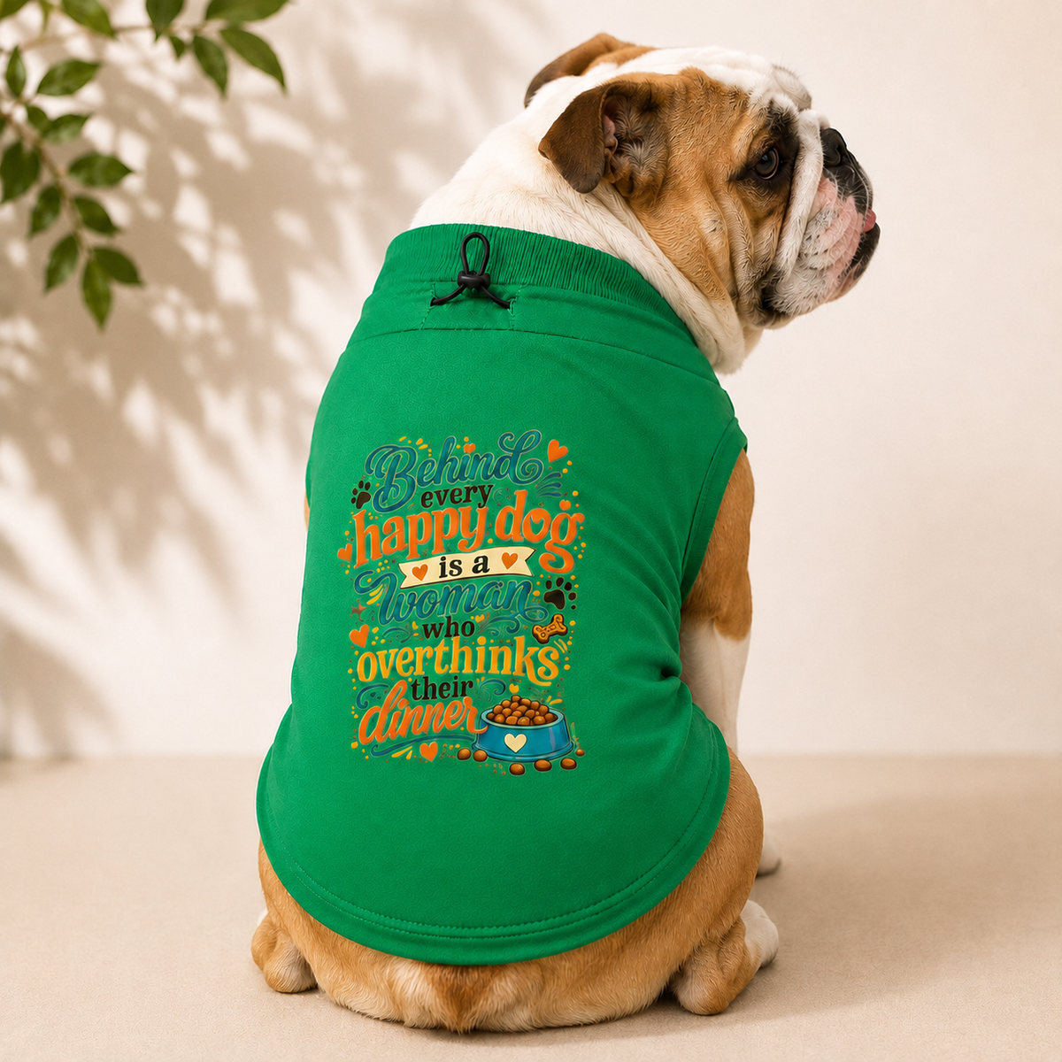 MowmyTails Emerald T-Shirt – Choose Your Sticker-Style