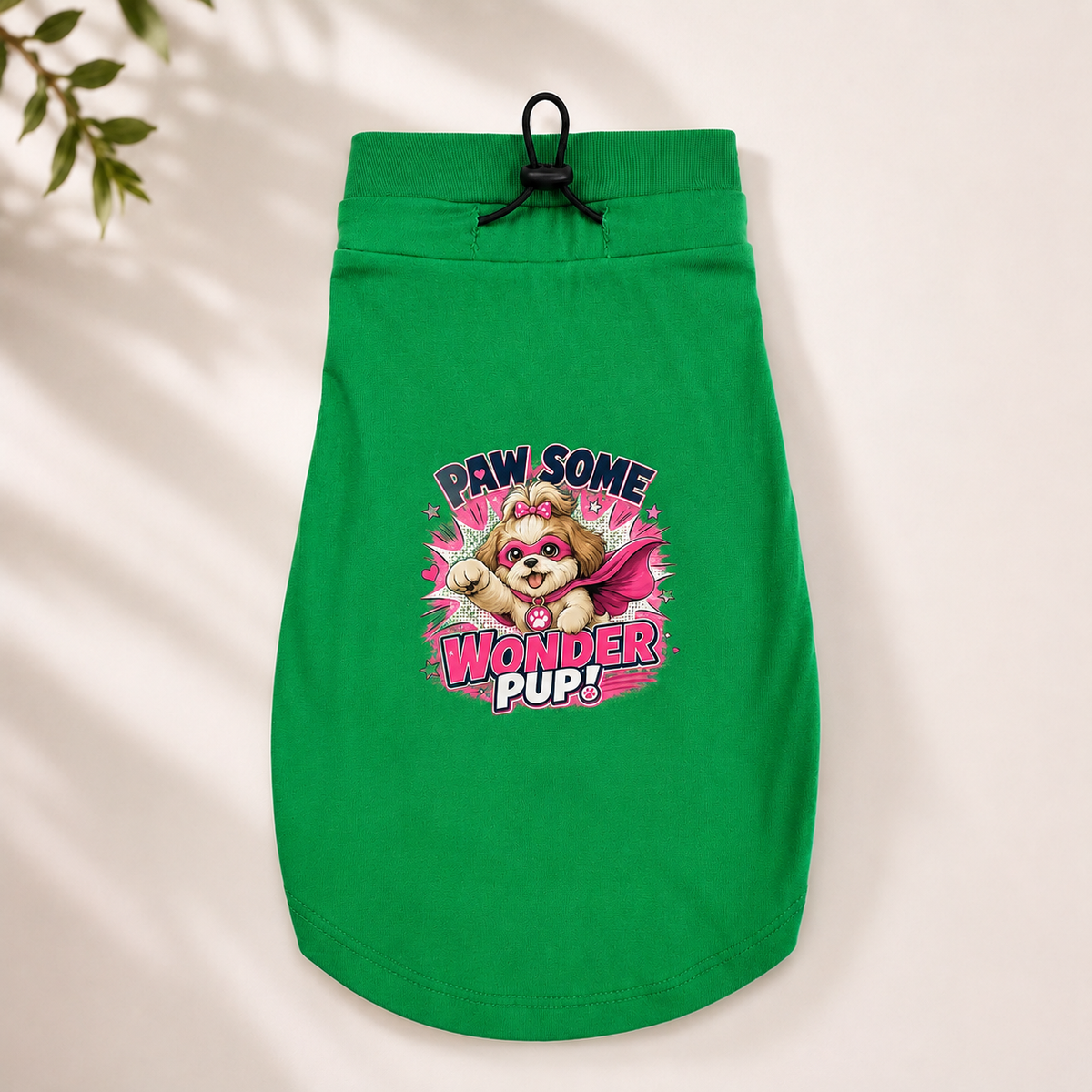 MowmyTails Emerald T-Shirt – Choose Your Sticker-Style