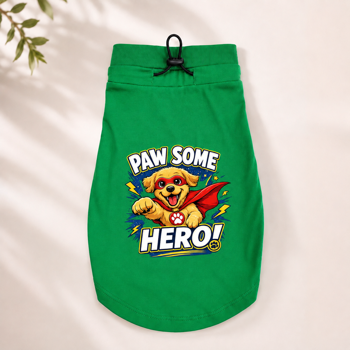 MowmyTails Emerald T-Shirt – Choose Your Sticker-Style