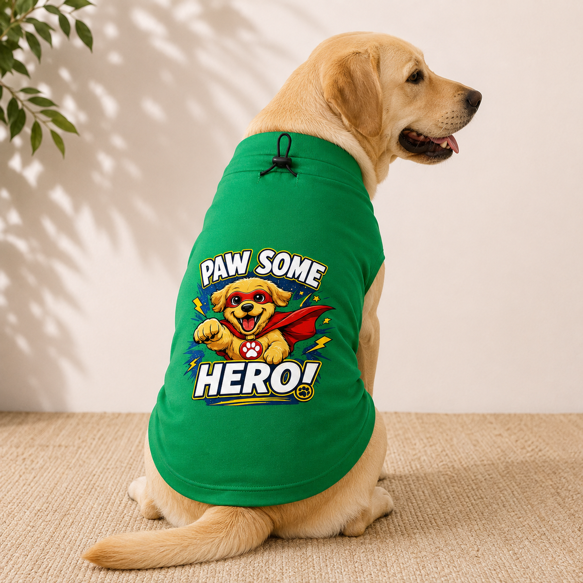 MowmyTails Emerald T-Shirt – Choose Your Sticker-Style