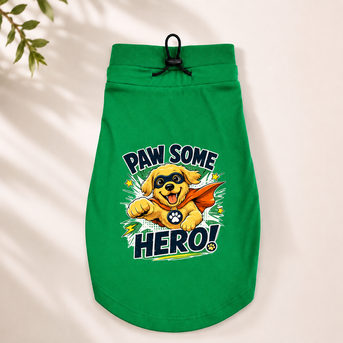 MowmyTails Emerald T-Shirt – Choose Your Sticker-Style