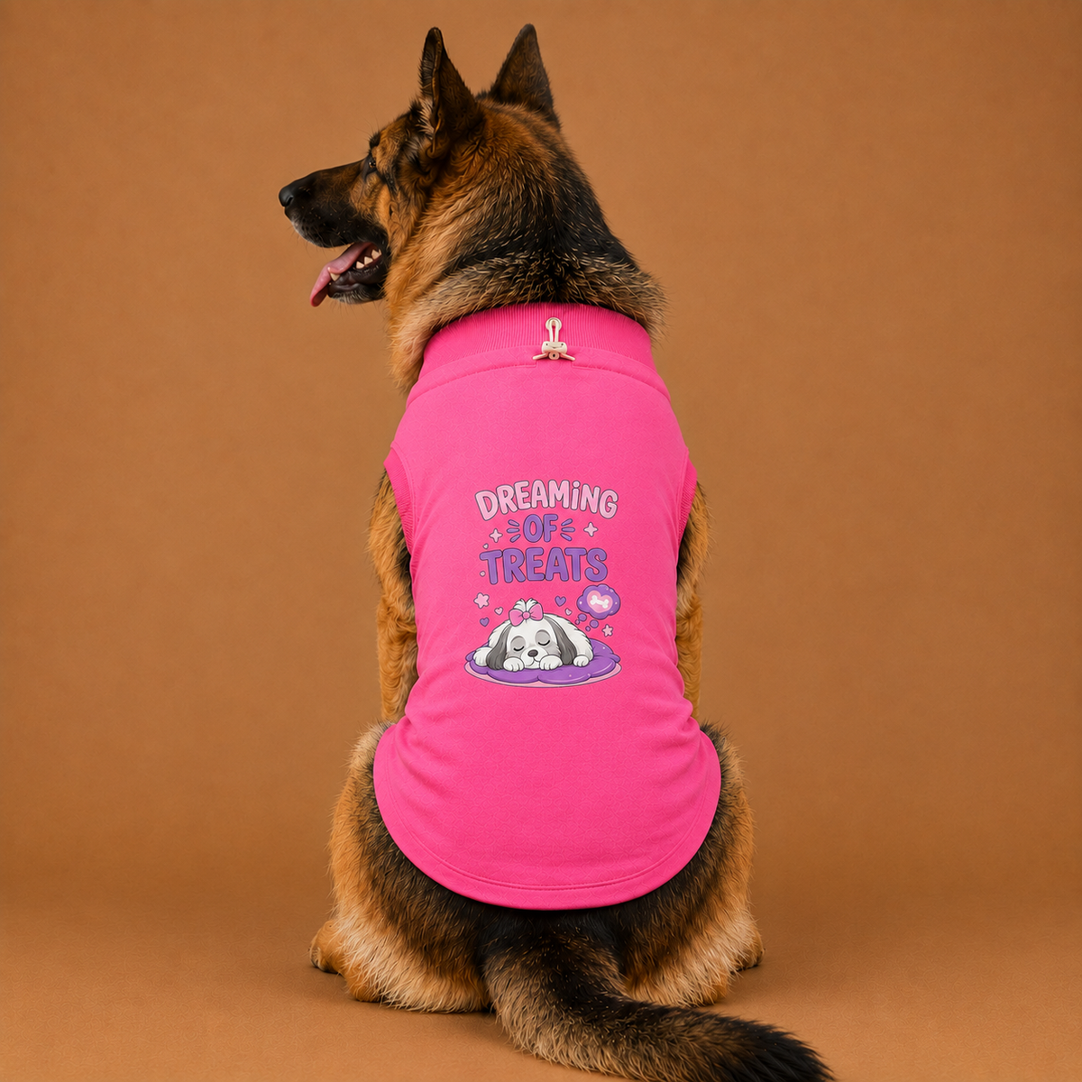 MowmyTails Bubble Pink T-Shirt – Choose Your Sticker-Style