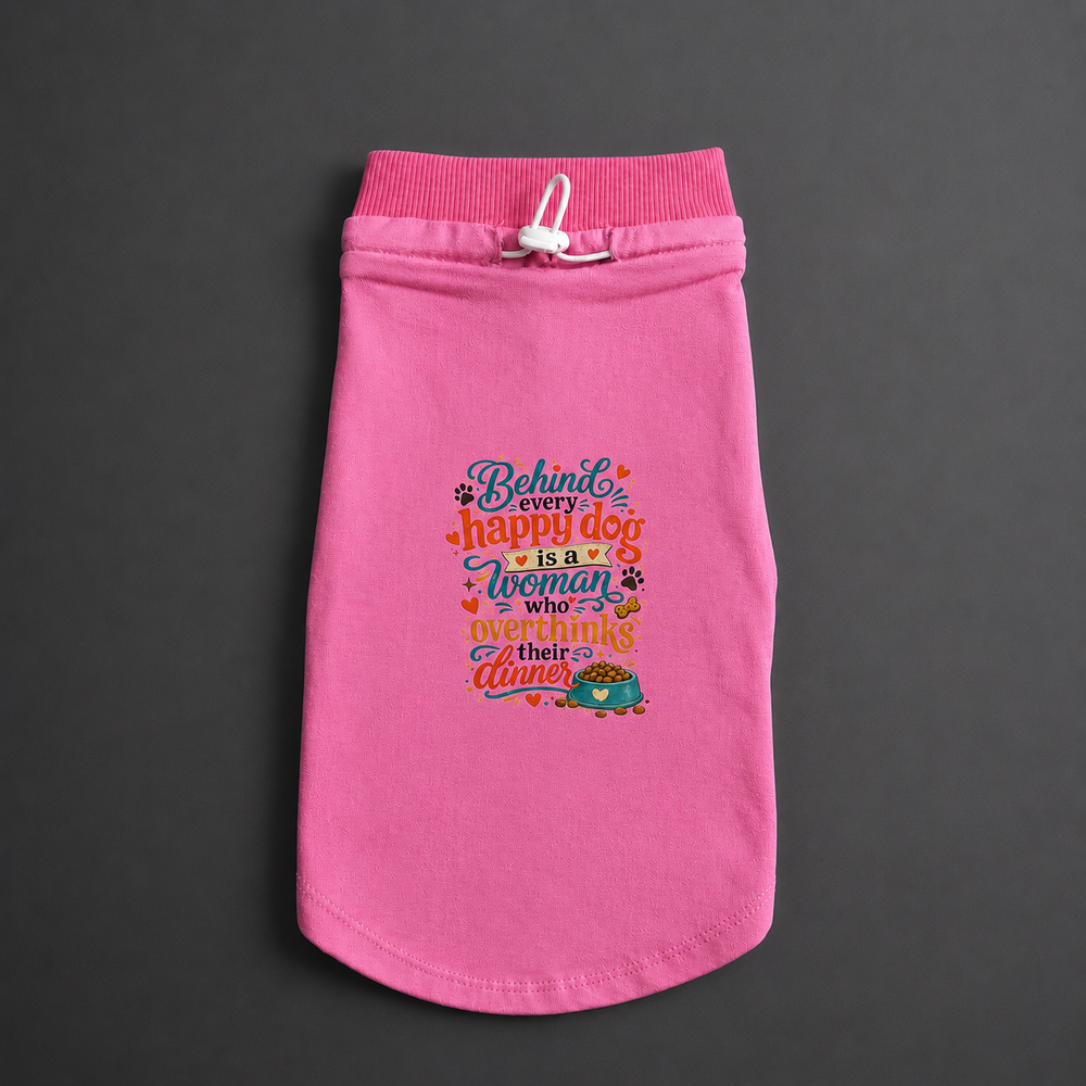 MowmyTails Bubble Pink T-Shirt – Choose Your Sticker-Style