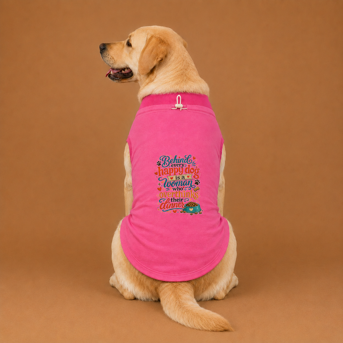 MowmyTails Bubble Pink T-Shirt – Choose Your Sticker-Style