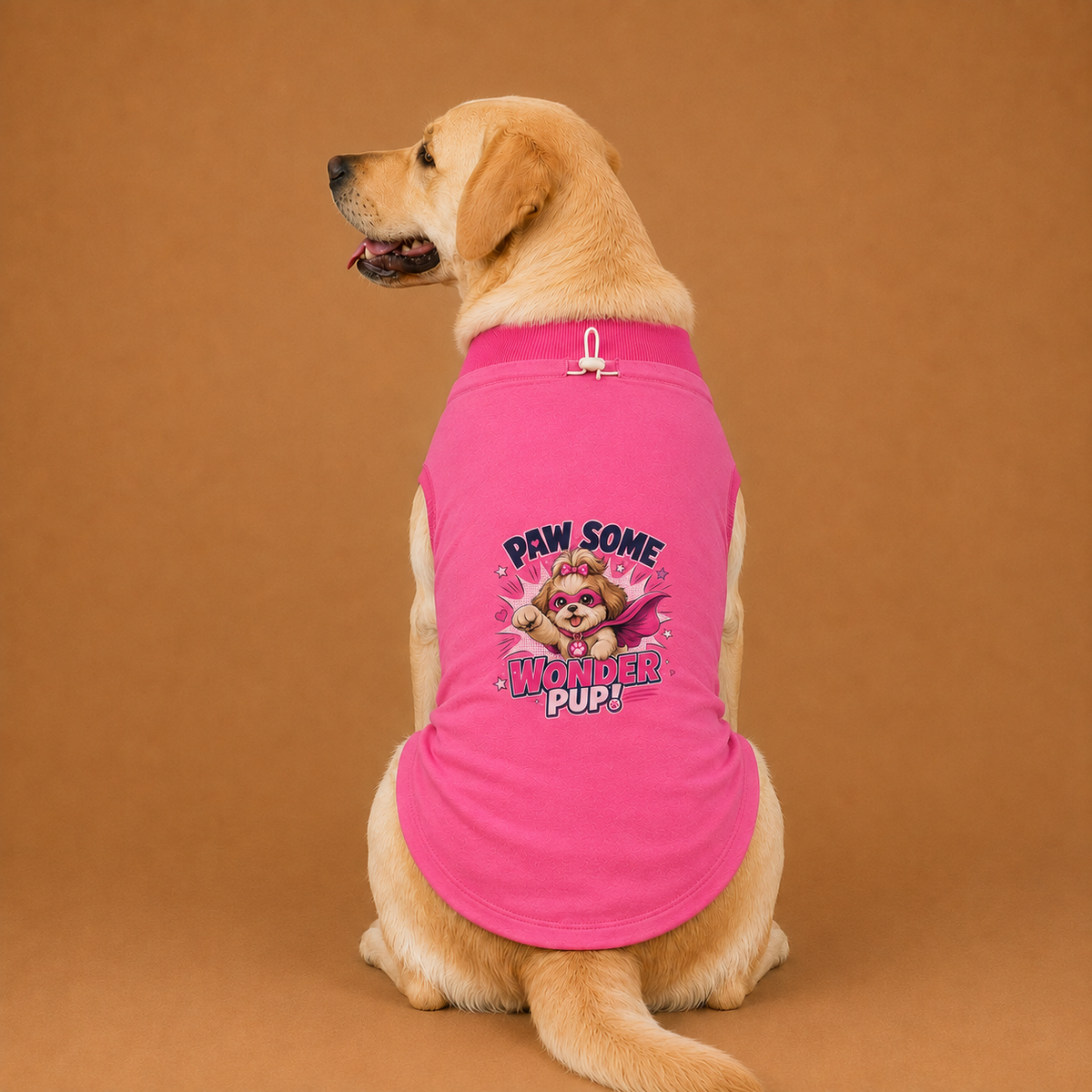 MowmyTails Bubble Pink T-Shirt – Choose Your Sticker-Style