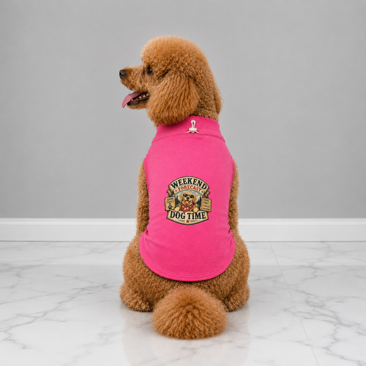 MowmyTails Bubble Pink T-Shirt – Choose Your Sticker-Style