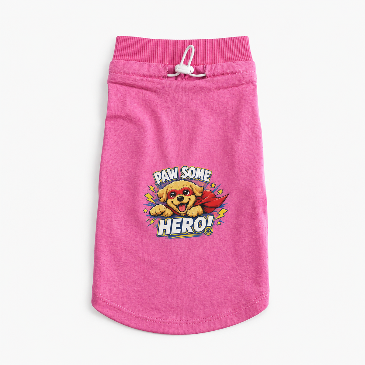 MowmyTails Bubble Pink T-Shirt – Choose Your Sticker-Style